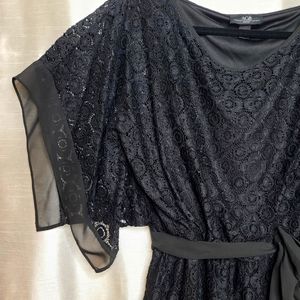Size 10 Black lace dress
